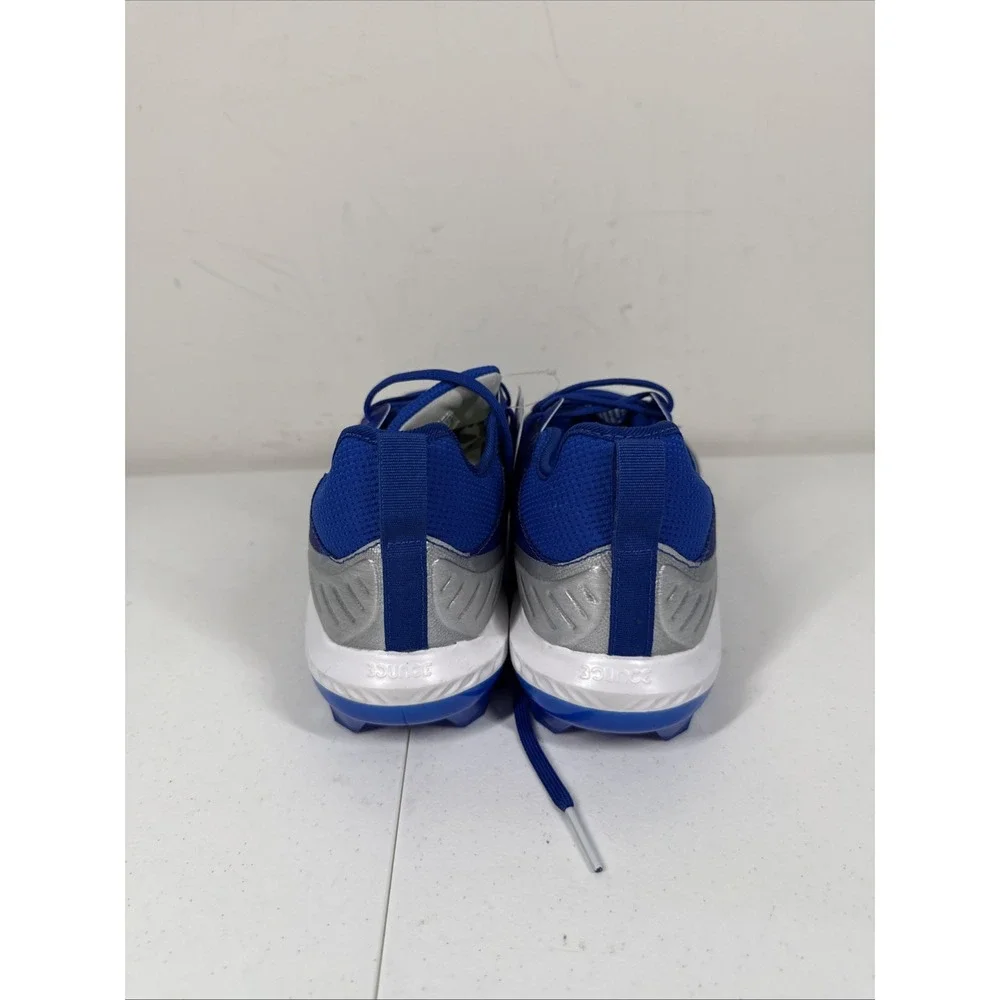 NEW Adidas Pure Hustle Womens 12 Blue Softball‎ Cleats FV9044 Glitter